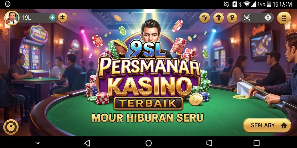 Screenshot 9SL menampilkan gameplay Kasino yang seru dan menegangkan.