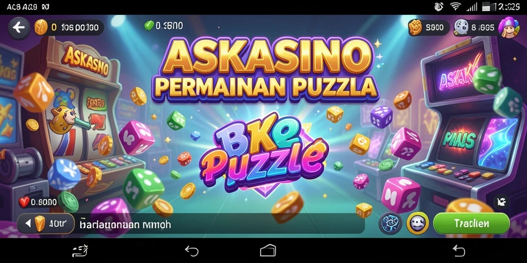 Tampilan gameplay seru dalam ASKASINO yang menarik.