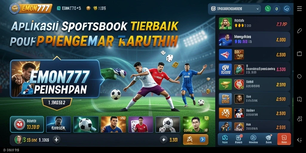 Tampilan gameplay EMON777 yang menarik dalam taruhan olahraga.