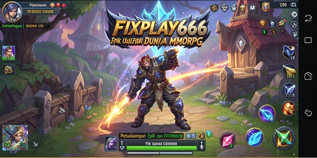 Gameplay FIXPLAY666 yang seru dan imersif dalam dunia MMORPG.