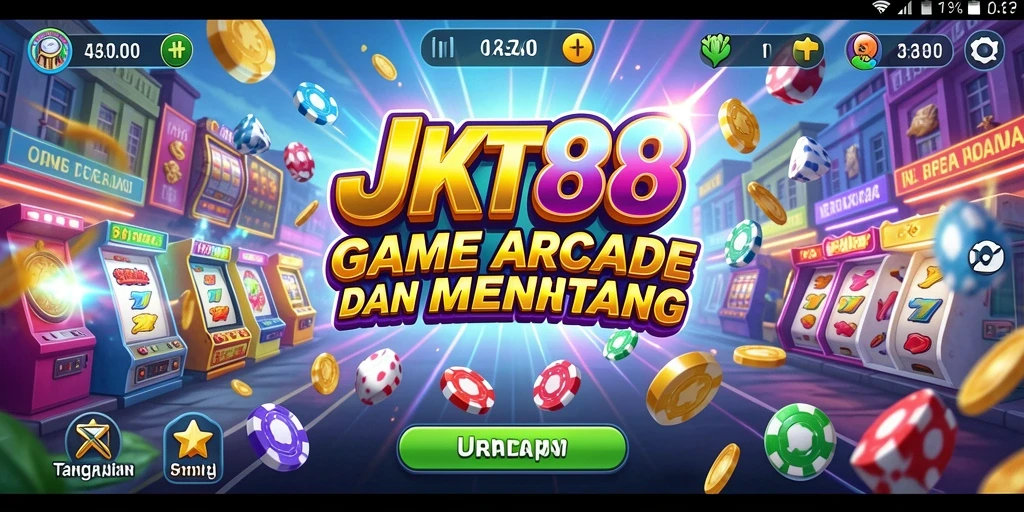 Tampilan gameplay JKT88 yang seru dan menantang.