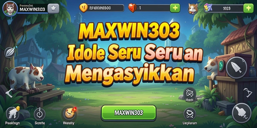 Tampilan menarik dari gameplay Idle MAXWIN303 yang penuh warna.
