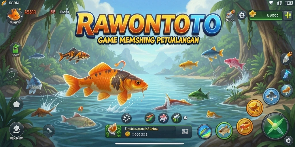 Tangkapan ikan yang menakjubkan dalam permainan RAWONTOTO.
