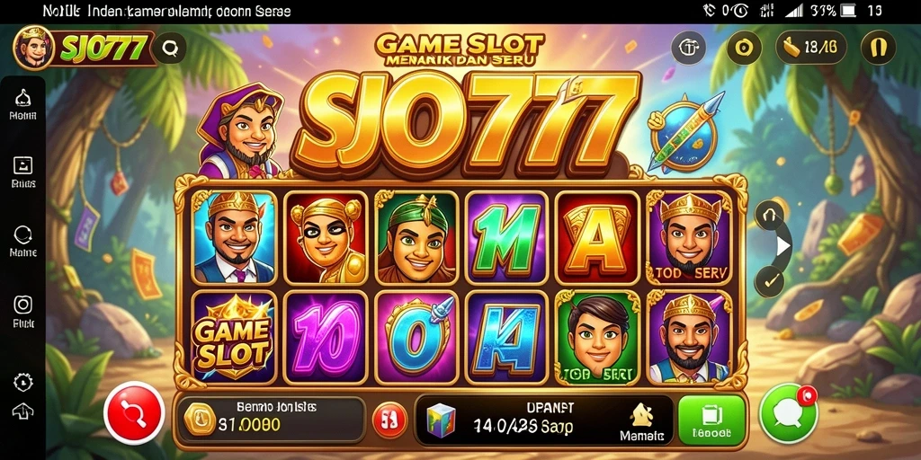 Tampilan menarik dari gameplay SJO777 yang menegangkan